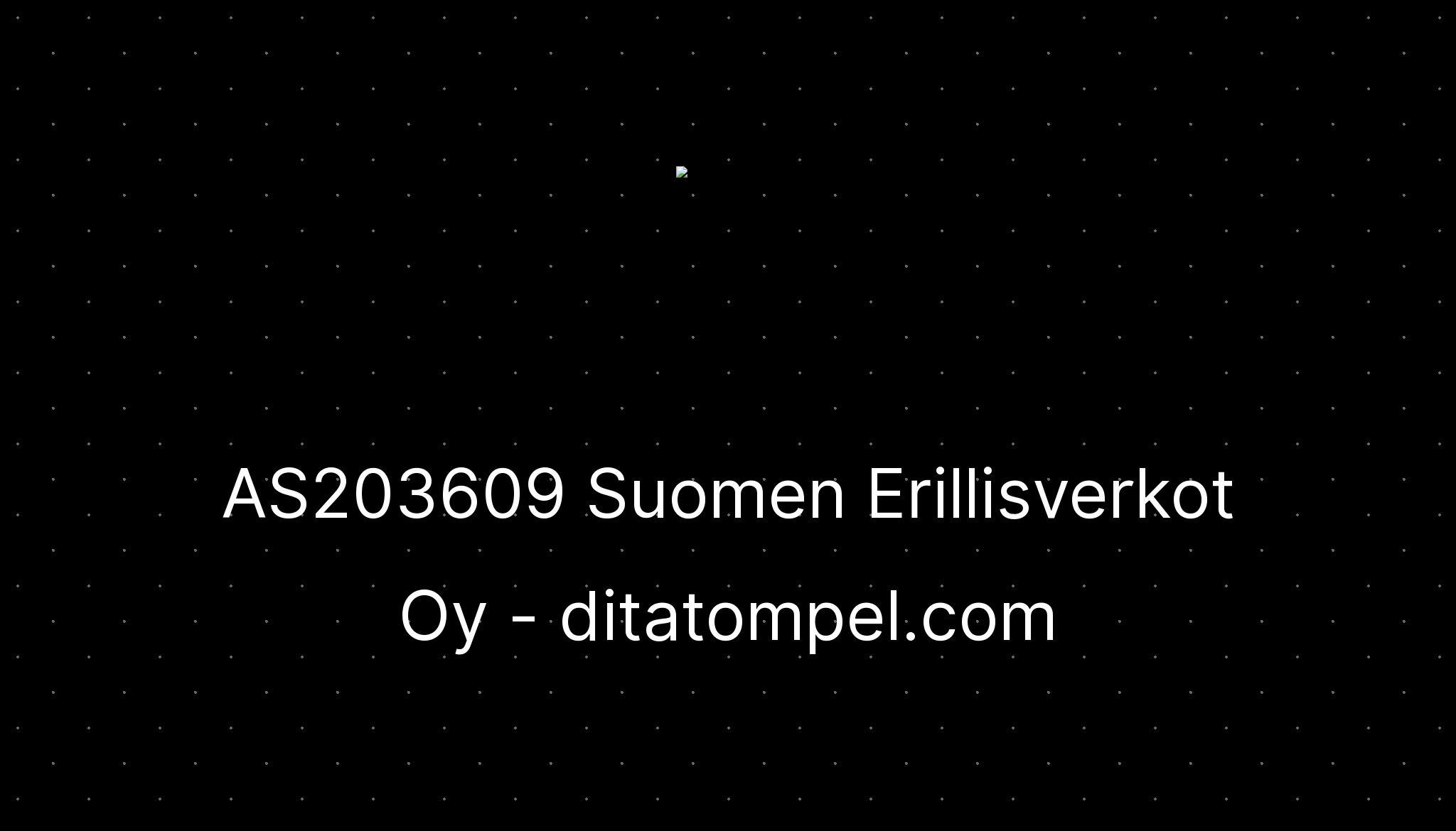 AS203609 Suomen Erillisverkot Oy 